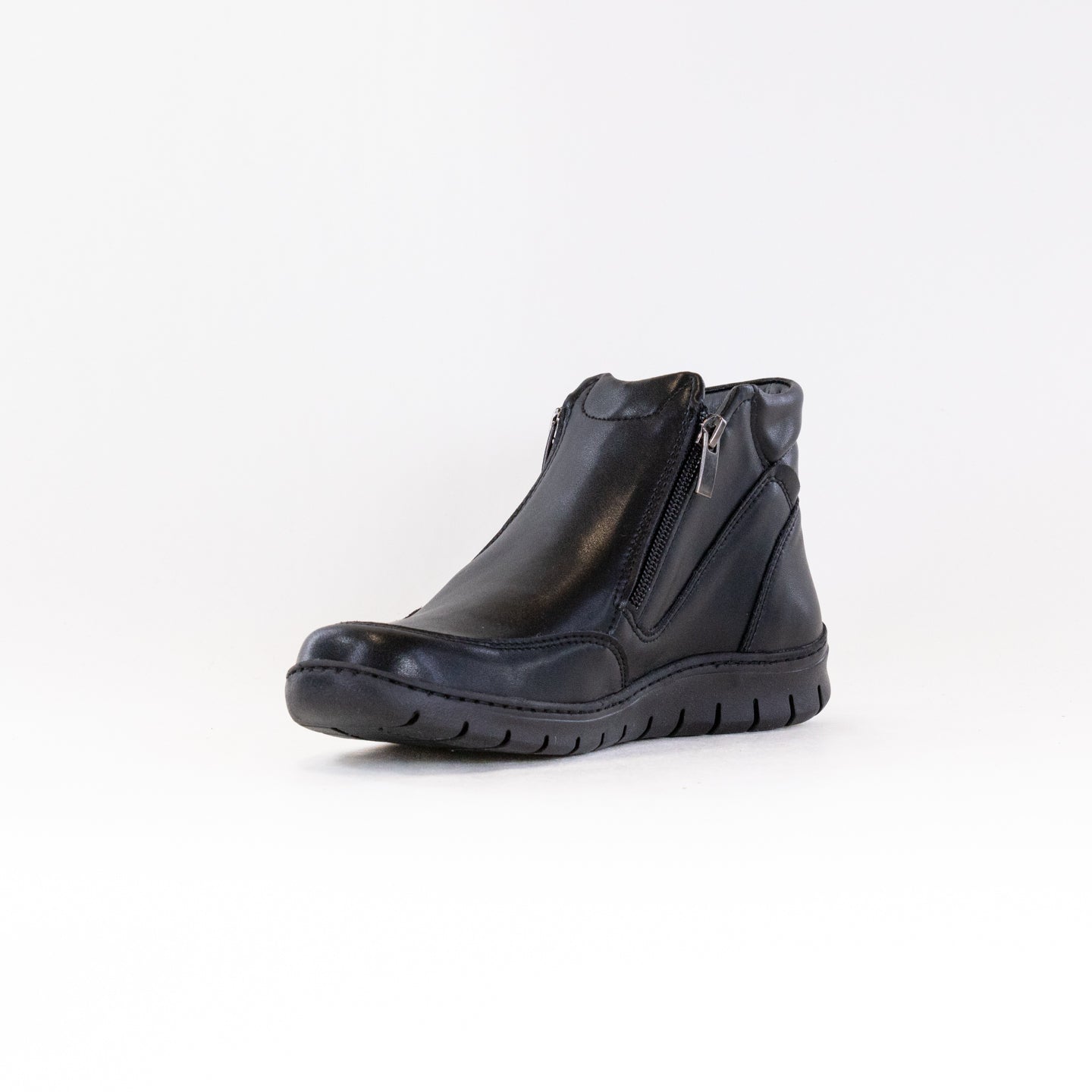 V-Italia 826 (Women's) - Black Leather