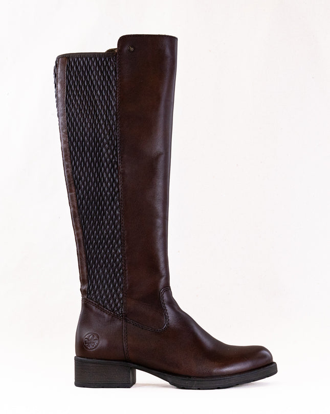 Rieker Z9591 Faith 91 (Women's) - Ebony/Moro/Chestnut