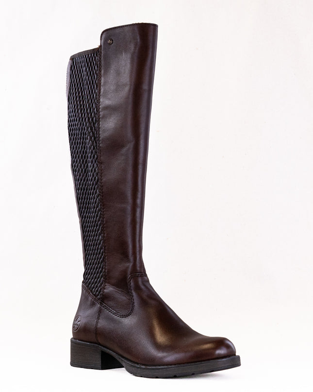 Rieker Z9591 Faith 91 (Women's) - Ebony/Moro/Chestnut