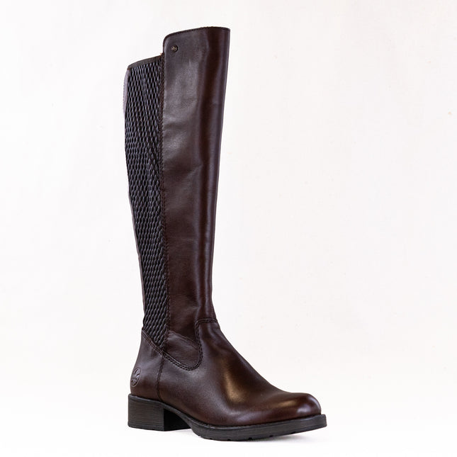 Rieker Z9591 Faith 91 (Women's) - Ebony/Moro/Chestnut