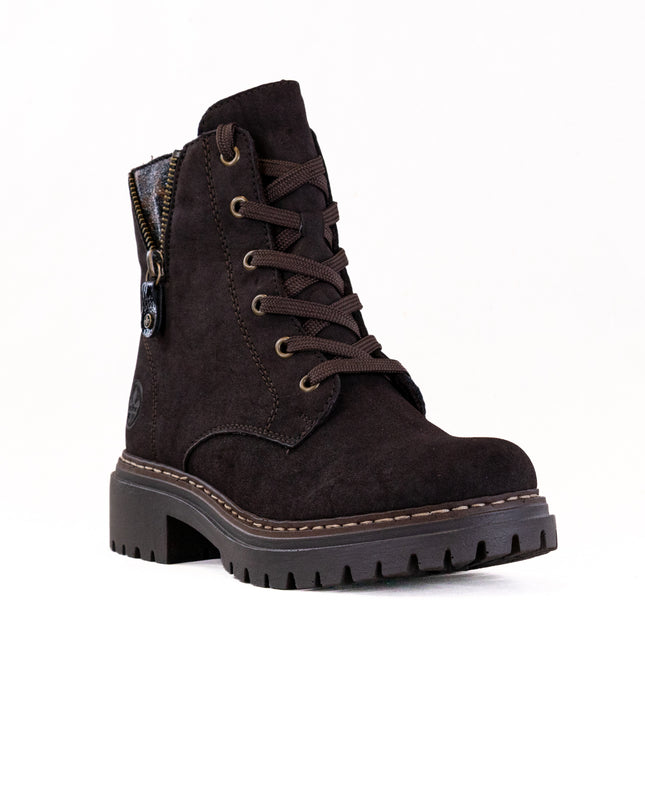 Rieker 72617 Pearl (Women's) - Nougat/Antik/Espresso