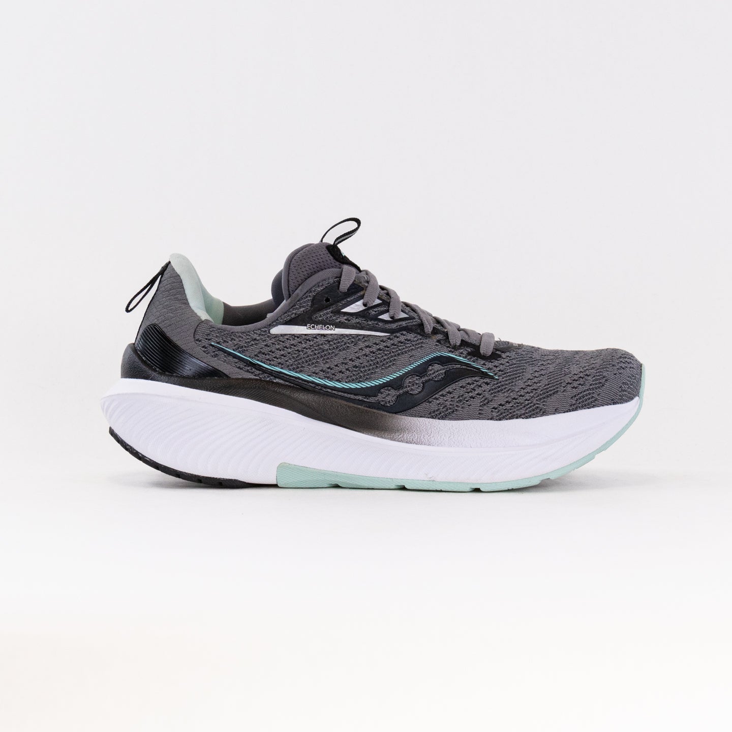 Saucony Echelon 9 Wide (Women's) - Charcoal/Ice