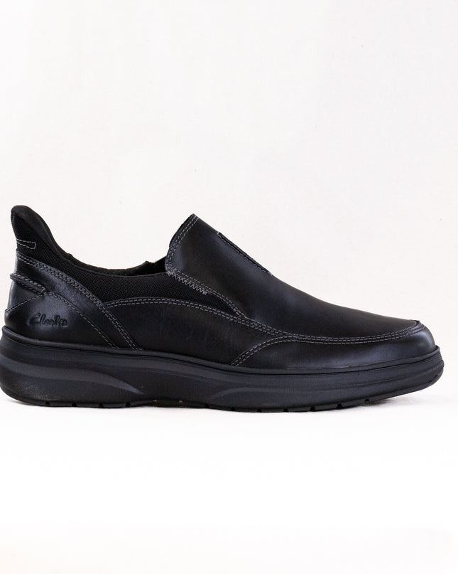 Clarks Mullan Step (Men's) - Black Leather