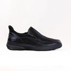 8 / MEDIUM / BLACK LEATHER