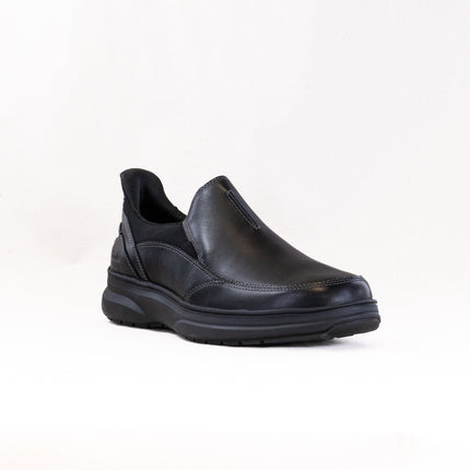 Clarks Mullen Step (Men's) - Black Leather