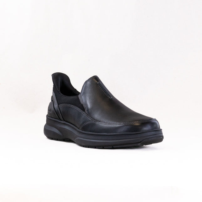 Clarks Mullen Step (Men's) - Black Leather