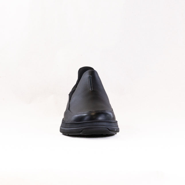 Clarks Mullen Step (Men's) - Black Leather
