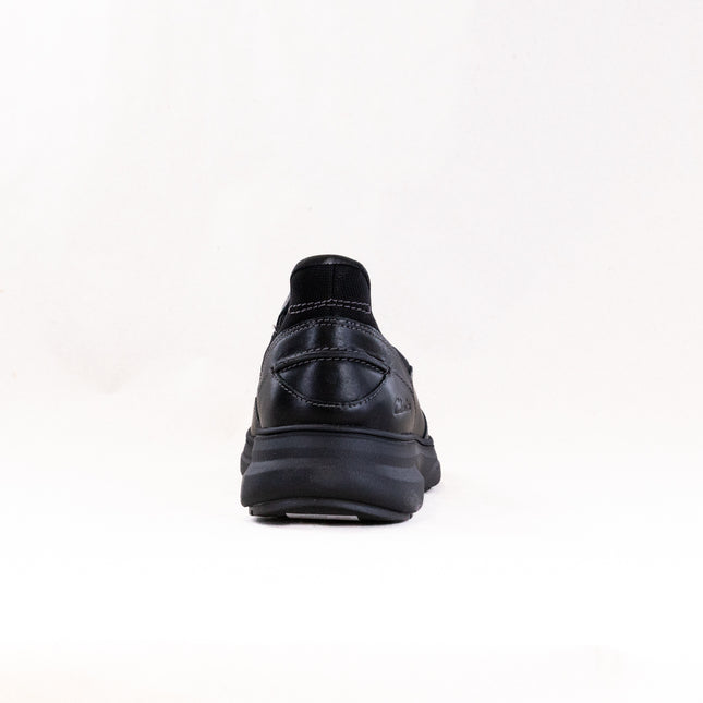 Clarks Mullen Step (Men's) - Black Leather
