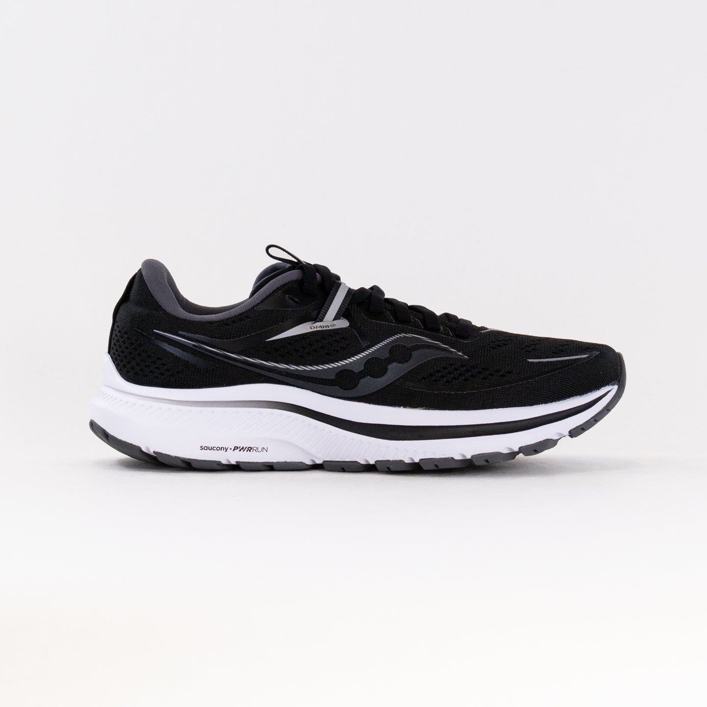 Saucony Omni 21 Wide (Women's) - Black/White