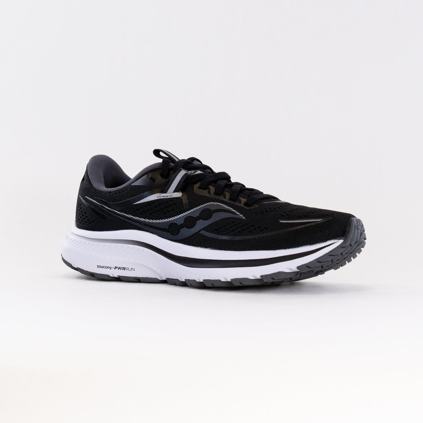 Saucony Omni 21 Wide (Women's) - Black/White