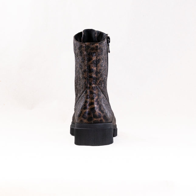 Ara Tourmaline (Women's) - Black W/ Leopard Accent