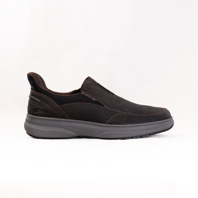 Clarks Mullen Step (Men's) - Dark Brown Leather