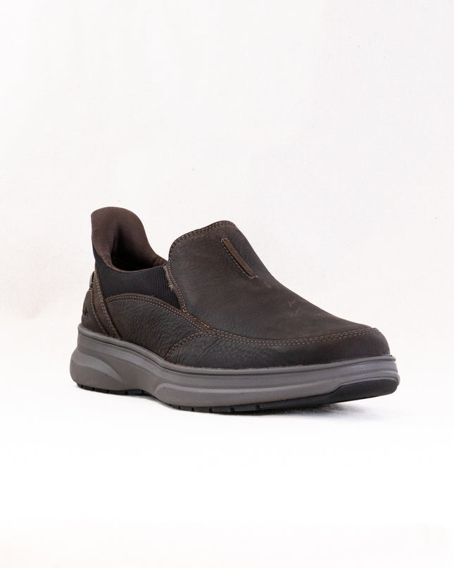 Clarks Mullan Step (Men's) - Dark Brown Leather
