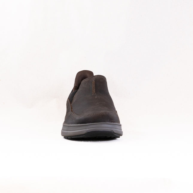 Clarks Mullen Step (Men's) - Dark Brown Leather