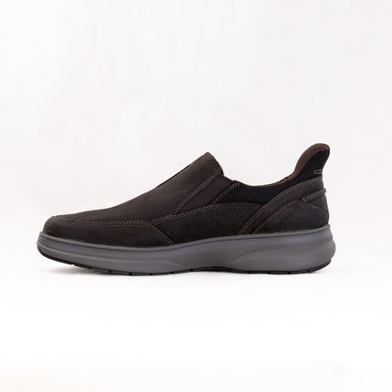 Clarks Mullen Step (Men's) - Dark Brown Leather