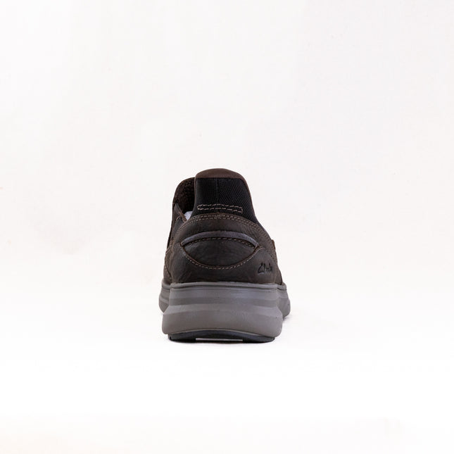 Clarks Mullen Step (Men's) - Dark Brown Leather