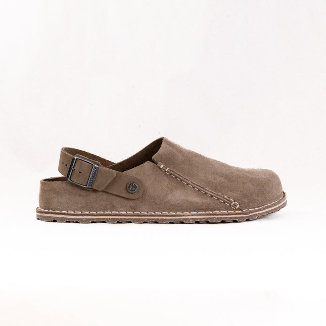 Birkenstock Lutry Premium Suede (Men's) - Gray Taupe