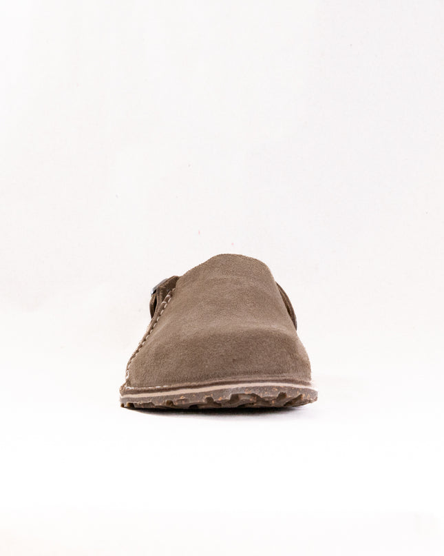 Birkenstock Lutry Premium Suede (Men's) - Gray/Taupe Suede