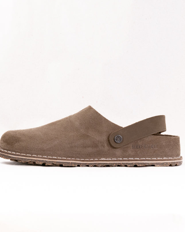 Birkenstock Lutry Premium Suede (Men's) - Gray/Taupe Suede