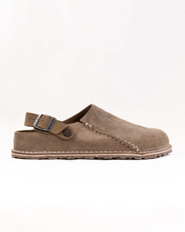 Birkenstock Lutry Premium Suede (Women's) - Gray Taupe