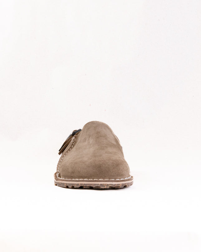 Birkenstock Lutry Premium Suede (Women's) - Gray Taupe