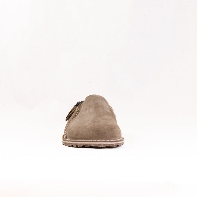 Birkenstock Lutry Premium Suede (Women's) - Gray Taupe