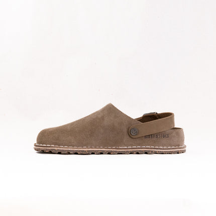 Birkenstock Lutry Premium Suede (Women's) - Gray Taupe