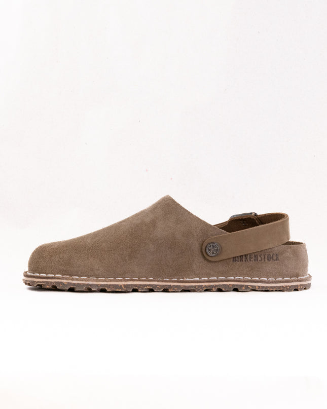 Birkenstock Lutry Premium Suede (Women's) - Gray Taupe