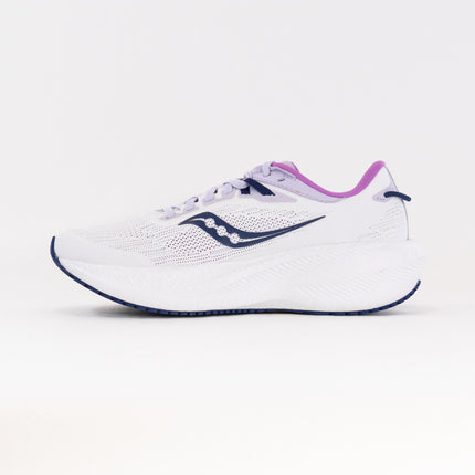 Saucony Triumph 21 (Women's) - White/Indigo