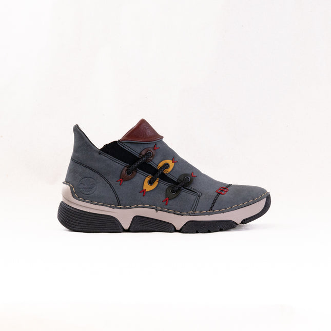 Rieker Angela 83 (Women's) - Blue Kombi