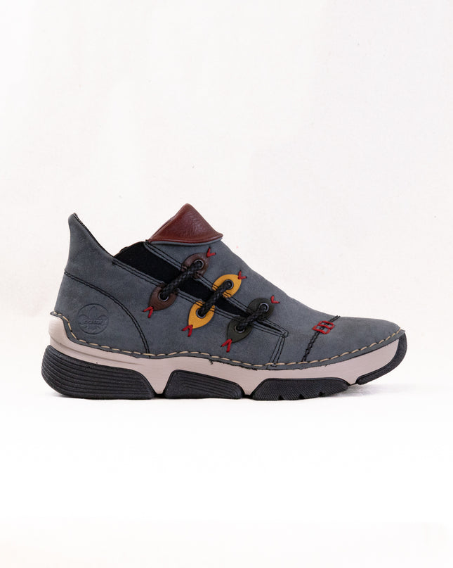 Rieker Angela 83 (Women's) - Blue Kombi