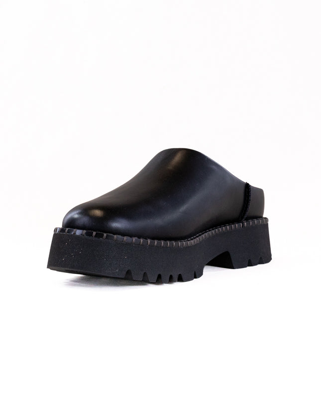 UGG Uptowner Mule - Black Leather