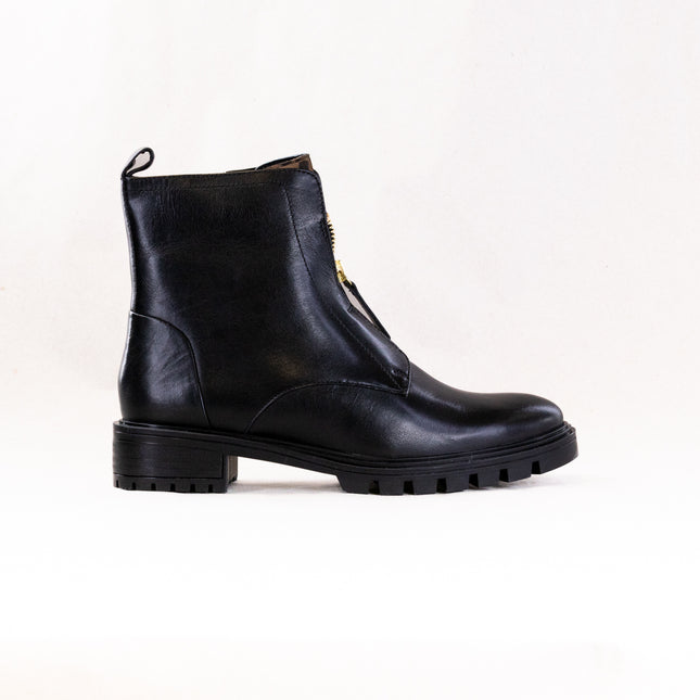 Ara Tourmaline (Women's) - Black W/ Leopard Accent