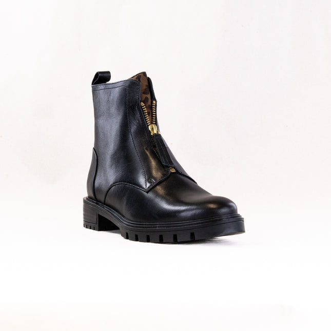 Ara Tourmaline (Women's) - Black W/ Leopard Accent