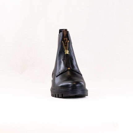 Ara Tourmaline (Women's) - Black W/ Leopard Accent