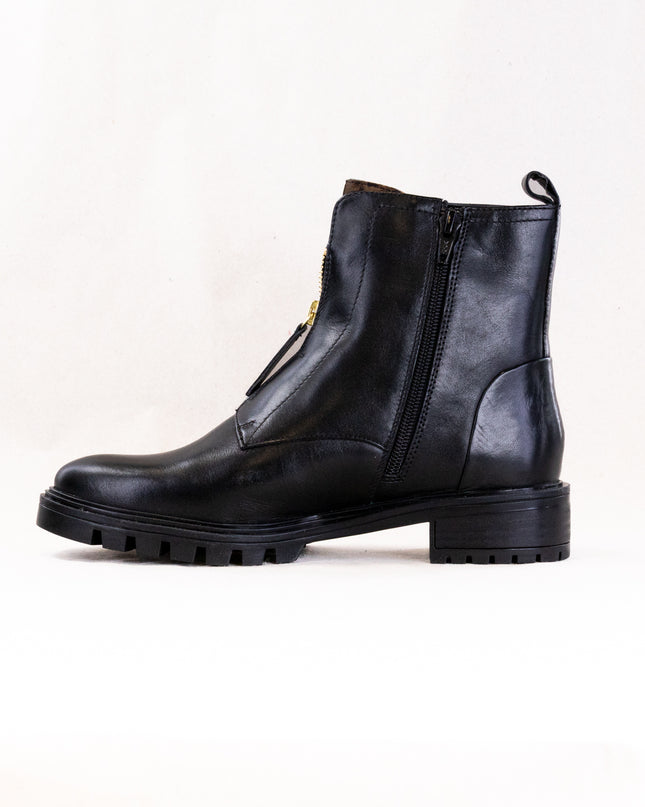 Ara Tourmaline (Women's) - Black W/ Leopard Accent