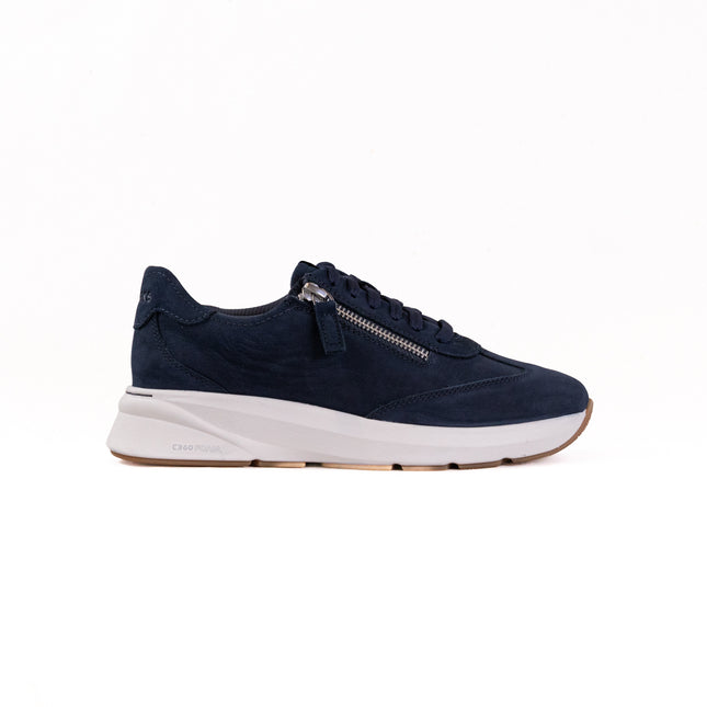 Clarks Code R Run (Women's) - Navy Nubuck