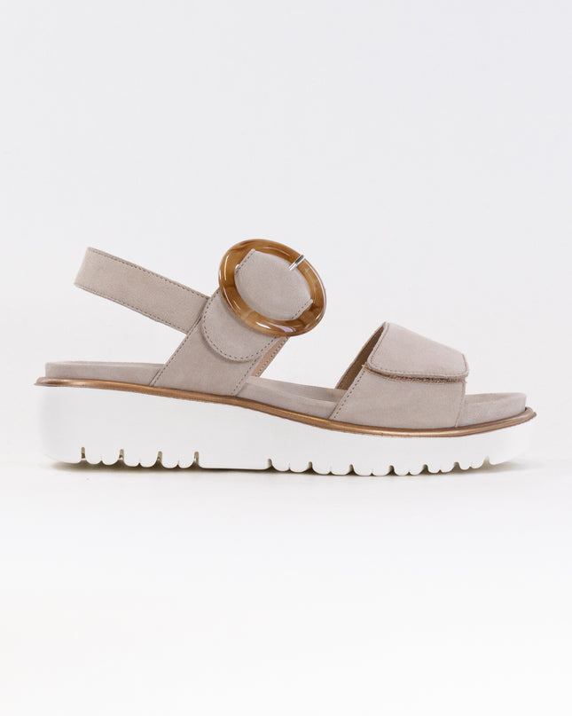 Ara Bridgeport Sandal (Women's) - Sand Kid Suede