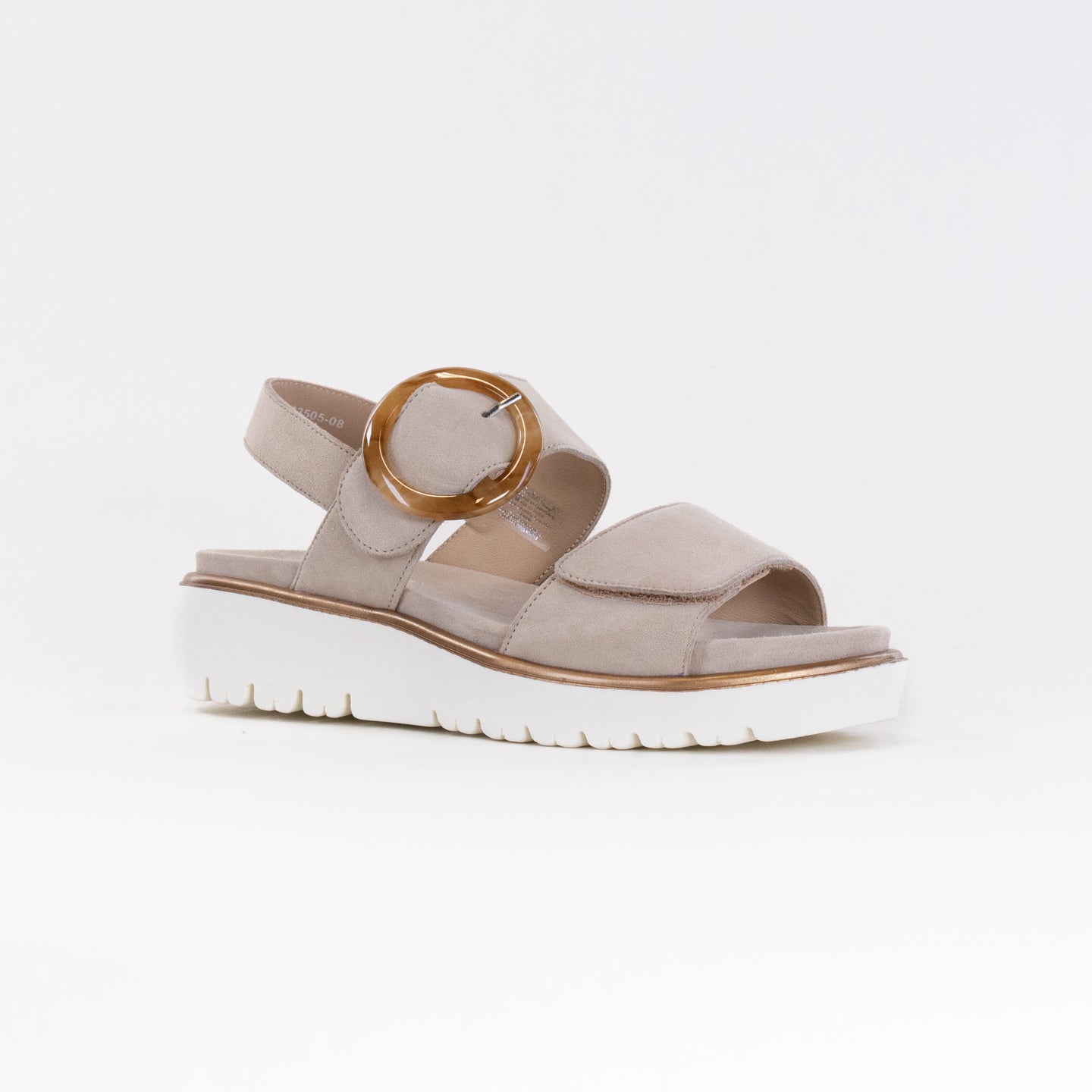 Ara Bridgeport Sandal (Women's) - Sand Kid Suede