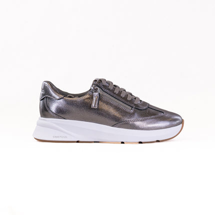 Clarks Code R Run (Women's) - Pewter Metallic