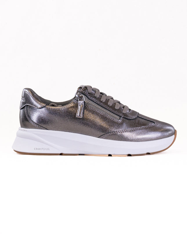 Clarks Code R Run (Women's) - Pewter Metallic