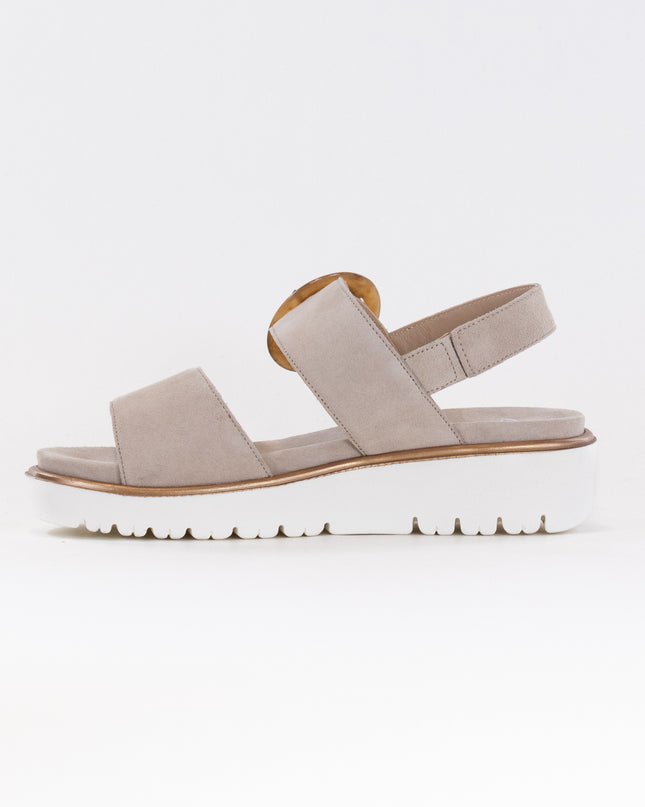 Ara Bridgeport Sandal (Women's) - Sand Kid Suede
