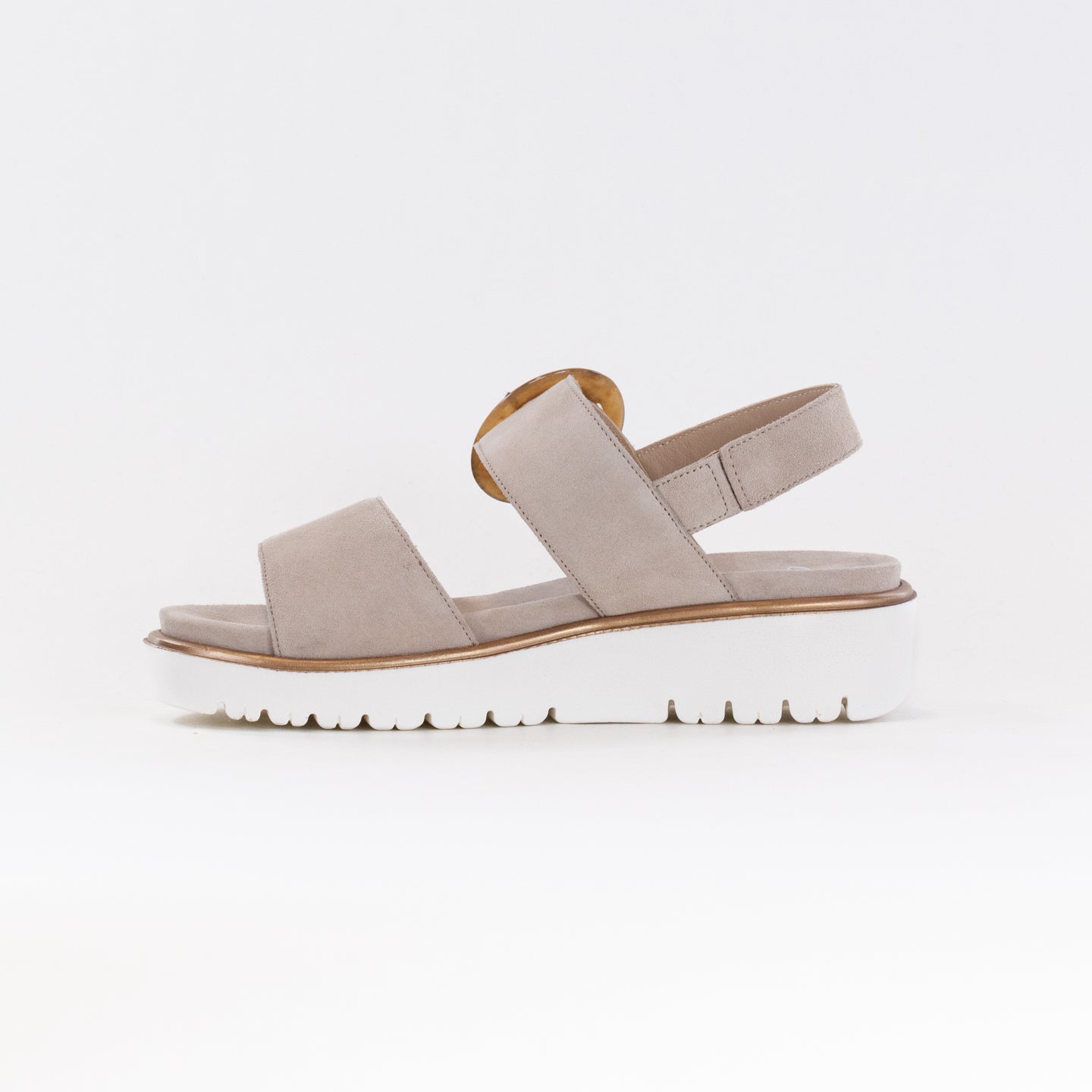 Ara Bridgeport Sandal (Women's) - Sand Kid Suede