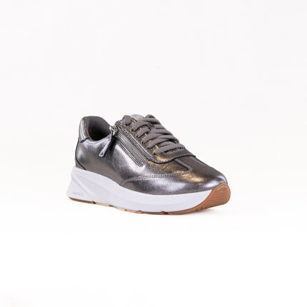 Clarks Code R Run (Women's) - Pewter Metallic