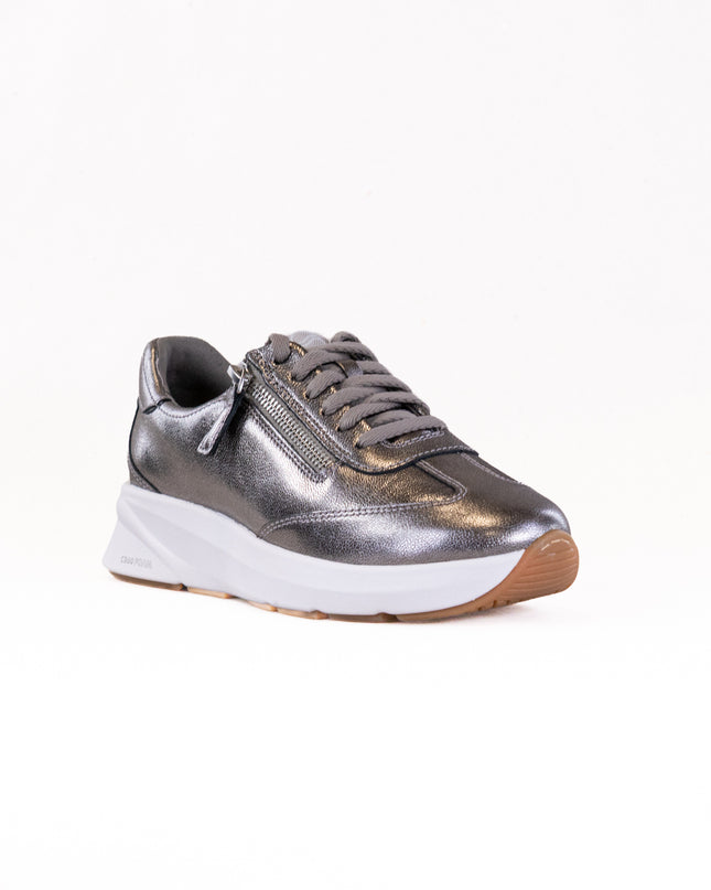 Clarks Code R Run (Women's) - Pewter Metallic