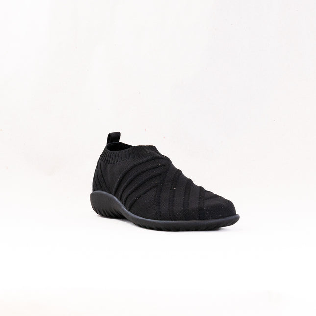 Naot Okahu (Women's) - Black W/ Silver Knit
