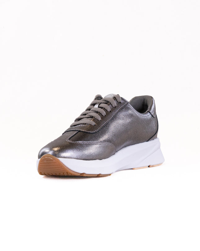 Clarks Code R Run (Women's) - Pewter Metallic