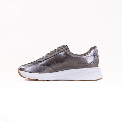 Clarks Code R Run (Women's) - Pewter Metallic