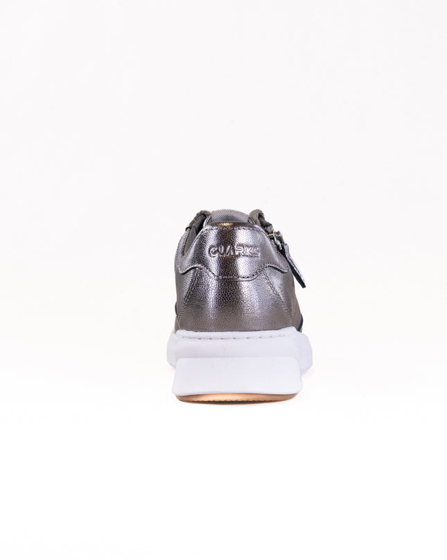 Clarks Code R Run (Women's) - Pewter Metallic