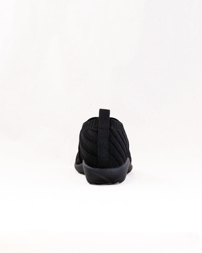 Naot Okahu (Women's) - Black W/ Silver Knit